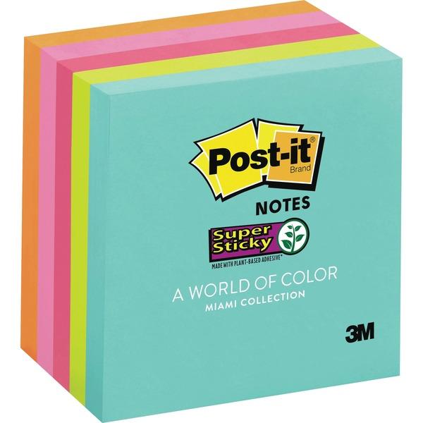  Post- It ® Super Sticky Notes - 3 