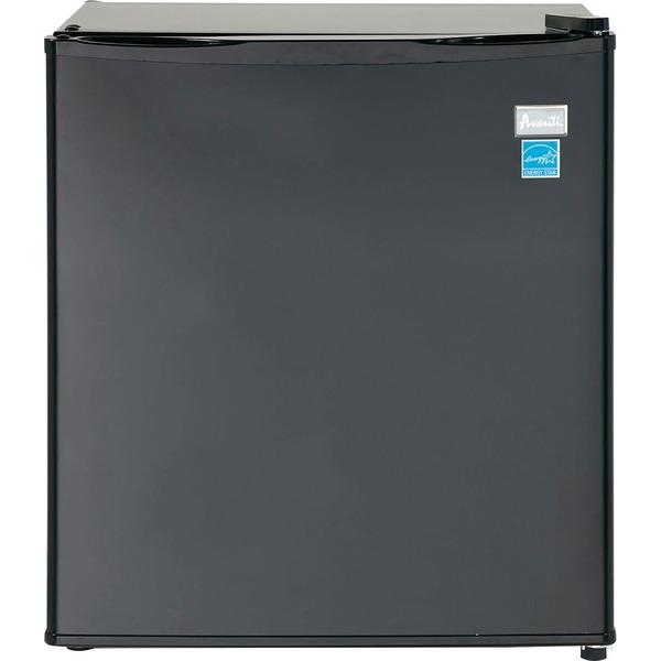 Avanti AR17T1B 1.70 Cubic Foot Refrigerator - 1.70 ft³ - Auto-defrost - Reversible - 1.70 ft³ Net Refrigerator Capacity - Black - Wire Shelf