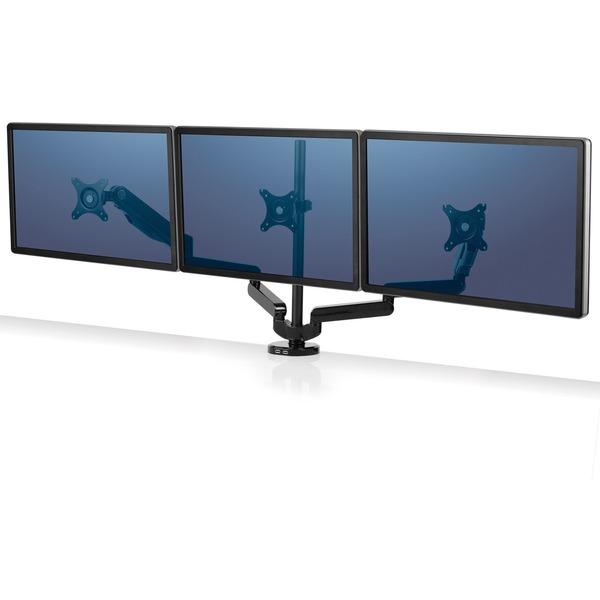 Fellowes Platinum Series Triple Monitor Arm - 3 Display(s) Supported90
