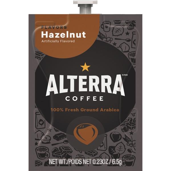 Alterra Roasters Hazelnut Coffee - Compatible with Flavia - Regular - Hazelnut - Medium - 100 / Carton