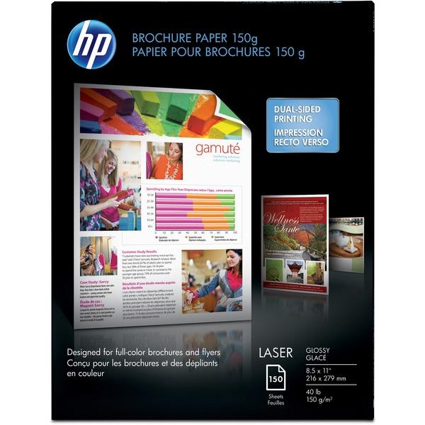 HP Laser Print Brochure/Flyer Paper - Letter - 8 1/2