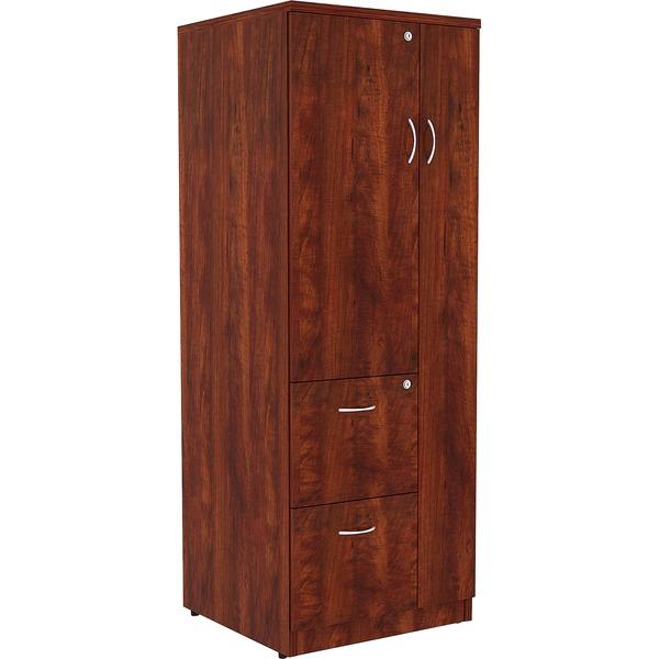 Lorell Essentials Storage Cabinet - 2-Drawer - 23.6