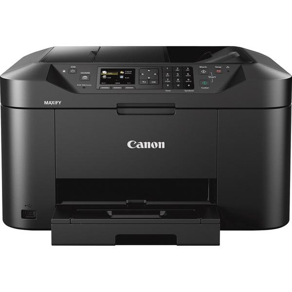 Canon MAXIFY MB2120 Inkjet Multifunction Printer - Color - Copier/Fax/Printer/Scanner - 600 x 1200 dpi Print - Automatic Duplex Print - 1200 dpi Optical Scan - 250 sheets Input - Ethernet - Wireless L