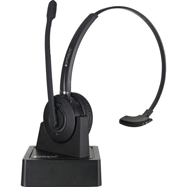 Spracht ZUM Maestro BT Headset - Mono - Wireless - Bluetooth - 33 ft - Over-the-head - Monaural - Supra-aural - Noise Canceling
