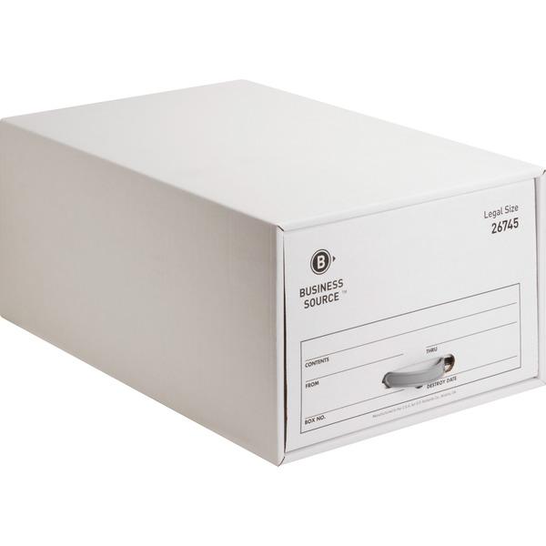 Business Source Stackable File Drawer - Internal Dimensions: 15.50