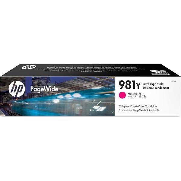 HP 981Y (L0R14A) Original Ink Cartridge - Page Wide - Extra High Yield - 16000 Pages - Magenta - 1 Each