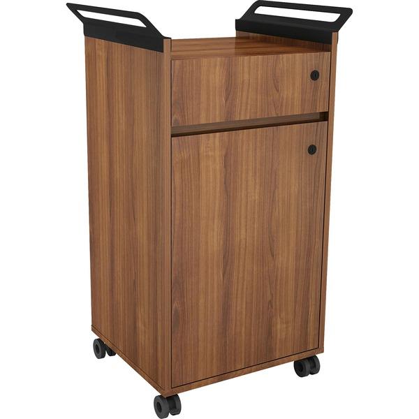  Lorell Mobile Storage Cabinet With Drawer - 23.5 