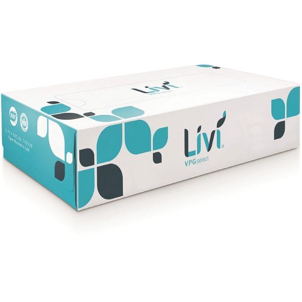 Livi Solaris Paper 2-ply Facial Tissue - 2 Ply - 8.37