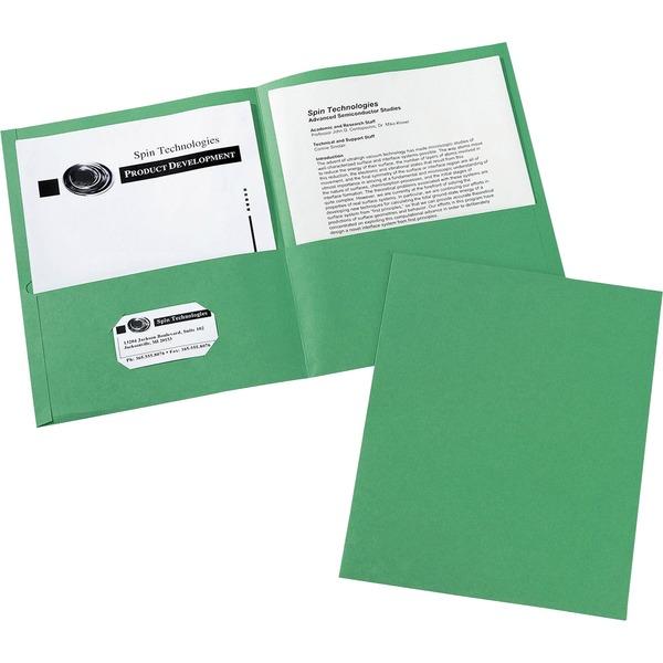 Avery® Two-Pocket Folders - Letter - 8 1/2