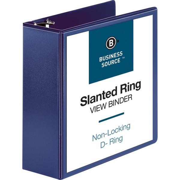 Business Source D-Ring View Binder - 4