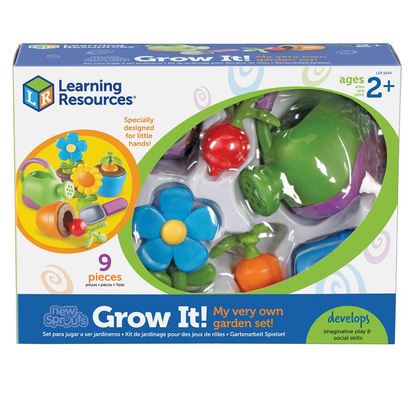 Learning Resources - New Sprouts Grow It! Play Set - Plastic, Rubberized, Polyvinyl Chloride (PVC)