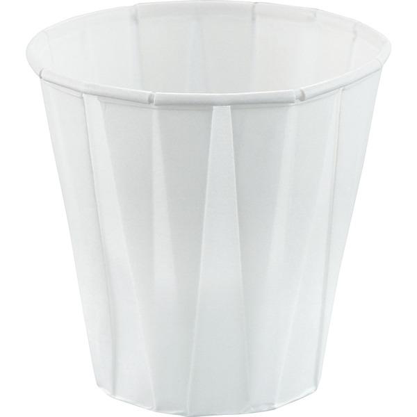 Solo Cup 3.5 oz. Paper Cups - 100 - 3.50 fl oz - 5000 / Carton - White - Paper - Medicine