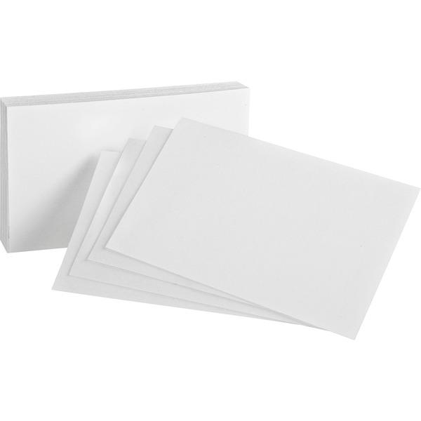 Oxford Printable Index Card - 10% Recycled - 4