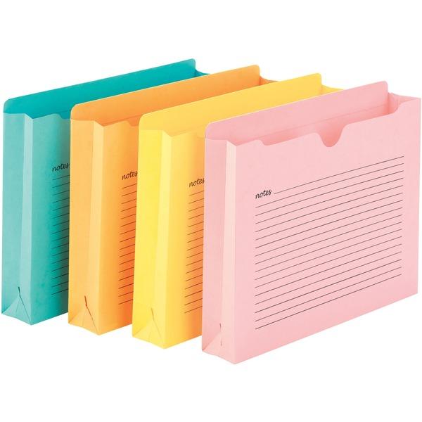 Smead Notes File Jackets - Letter - 8 1/2