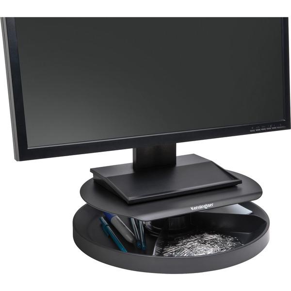Kensington SmartFit Spin2 Monitor Stand - 40 lb Load Capacity - Flat Panel Display Type Supported - 3.1