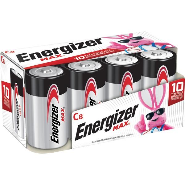 Energizer Max Alkaline C Batteries - For Multipurpose - C - Alkaline - 96 / Carton