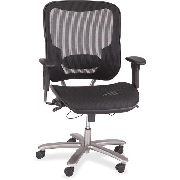 Safco Big & Tall All-Mesh Task Chair - Black - 29.3