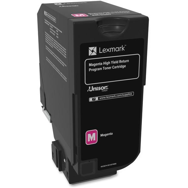 Lexmark Unison Original Toner Cartridge - Laser - High Yield - 16000 Pages - Magenta - 1 Each