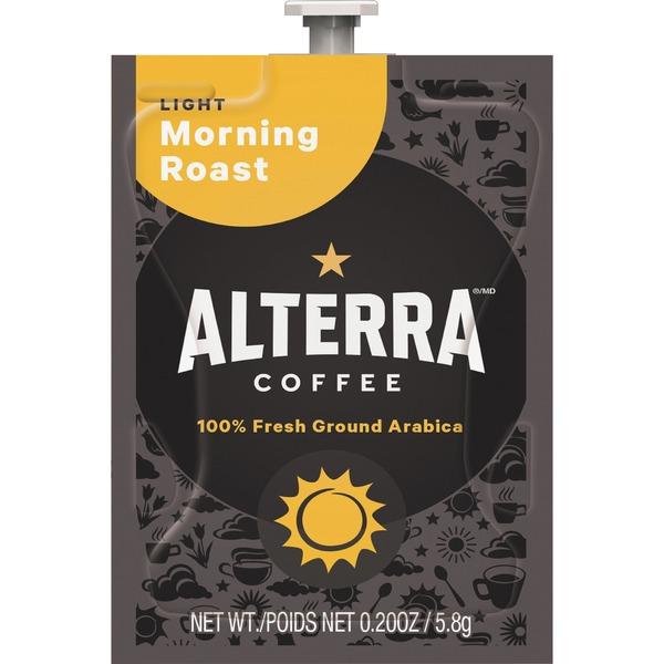 Alterra Morning Roast Coffee - Compatible with Flavia - Regular - Morning Blend - Light - 100 / Carton