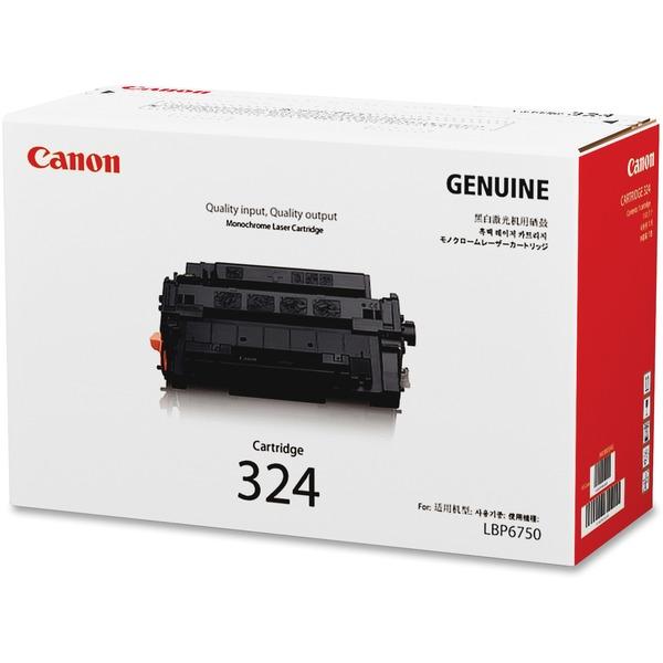 Canon 324 Original Toner Cartridge - Laser - Standard Yield - 11000 Pages - Black - 1 Each