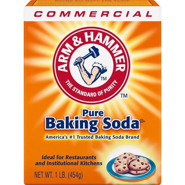  Arm & Hammer Pure Baking Soda - 16 Oz (1 Lb)- 1 Each - White