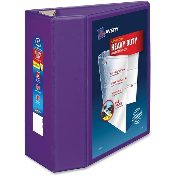  Avery & Reg ; Heavy- Duty View Binder - One Touch Ezd Rings - 5 