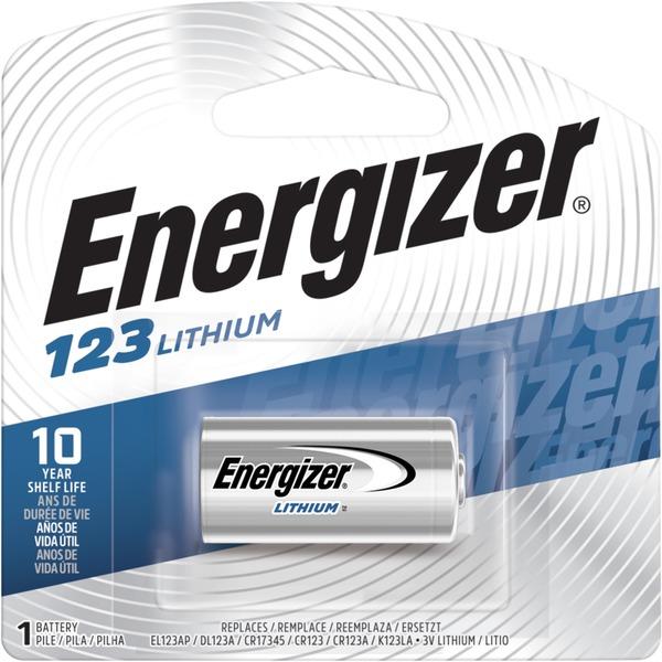 Energizer Lithium 123 3-Volt Battery - For Multipurpose - 3 V DC - Lithium (Li) - 24 / Carton
