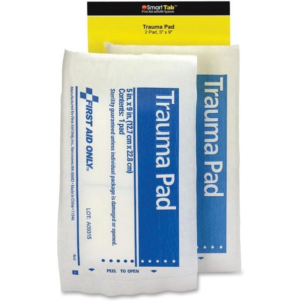 First Aid Only SmartCompliance Refill Trauma Pads - 5