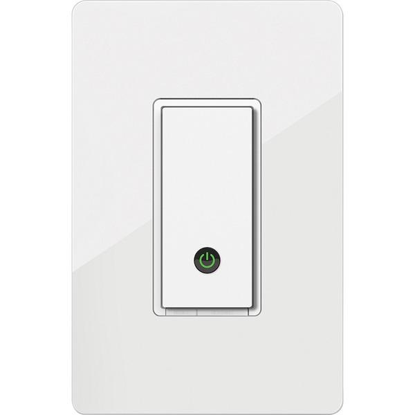 Linksys WeMo Light Switch - Rocker Switch - Light Control, Fan Control - White