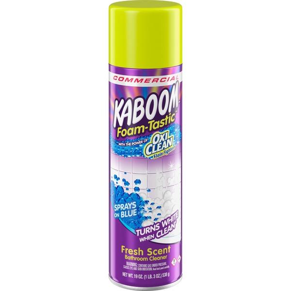 Kaboom Foam-Tastic Bathroom Cleaner - Foam Spray - 19 fl oz (0.6 quart) - Fresh Scent - 1 Each - Clear
