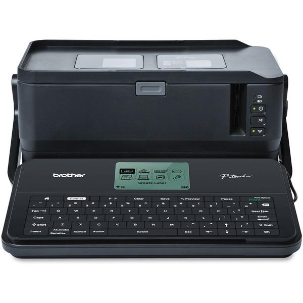 Brother P-touch PTD800W Thermal Transfer Printer - Desktop - Label Print - Wireless LAN - Label