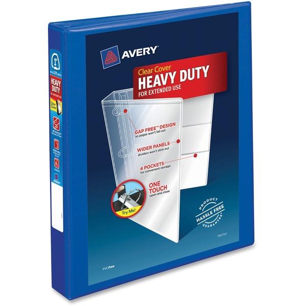 Avery® Heavy-Duty View Binders - Locking One Touch EZD Rings - 1