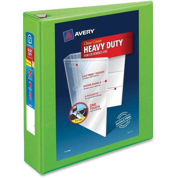 Avery® Heavy-Duty View Binders - Locking One Touch EZD Rings - 2