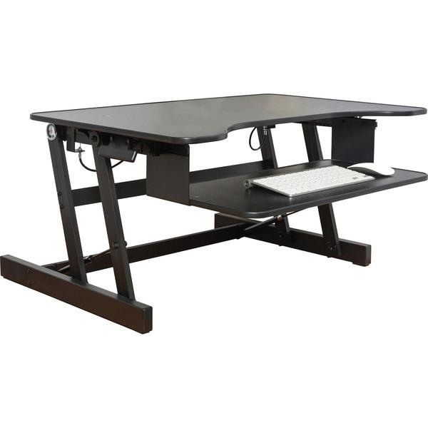 Lorell Adjustable Desk/Monitor Riser - 30 lb Load Capacity - 16