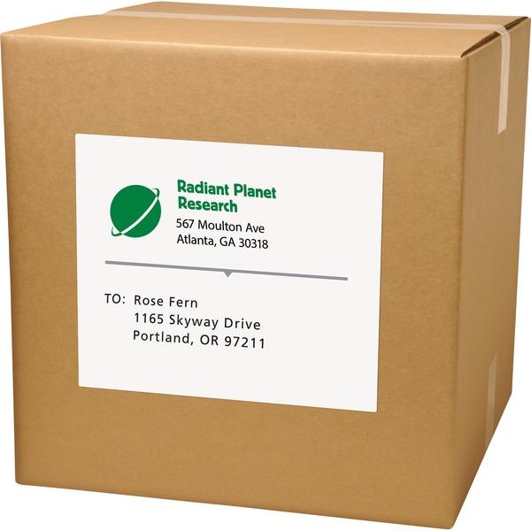 Avery® Shipping Address Labels - Full Sheet - Permanent Adhesive - 8 1/2