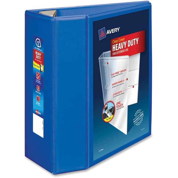 Avery® Heavy-duty View Binder - One Touch EZD Rings - 5