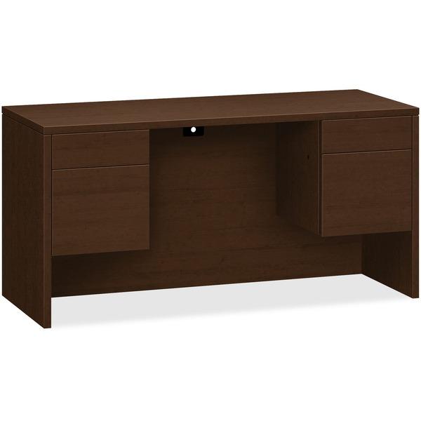 HON 10500 Series Mocha Laminate Furniture Components - 4-Drawer - 60