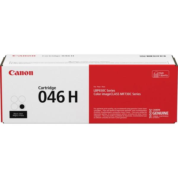 Canon 046H Toner Cartridge - Black - Laser - High Yield - 6300 Pages - 1 Each
