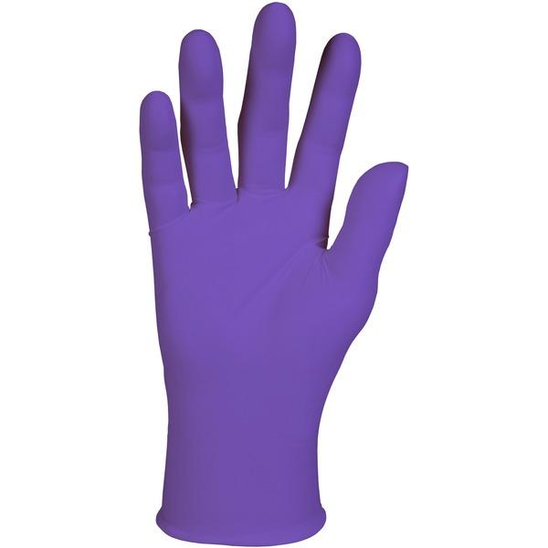  Kimberly- Clark Purple Nitrile Exam Gloves - 9.5 