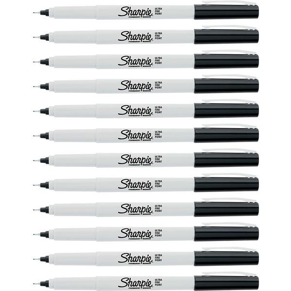 Sharpie Precision Permanent Markers - Ultra Fine Marker Point - Narrow Marker Point StyleAlcohol Based Ink - 1 Dozen