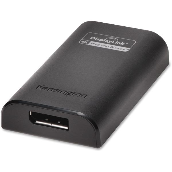Kensington USB 3.0 to DisplayPort 4K Video Adapter - 1 Pack - 1 x DisplayPort, DisplayPort