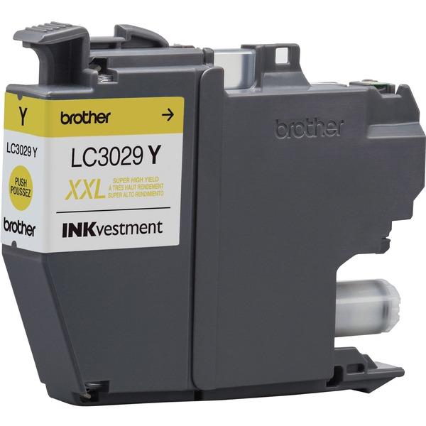 Brother Genuine LC3029Y INKvestment Super High Yield Yellow Ink Cartridge - Inkjet - Super High Yield - Yellow