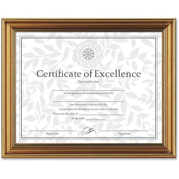 Dax Burns Group Antique-colored Certificate Frame - 11