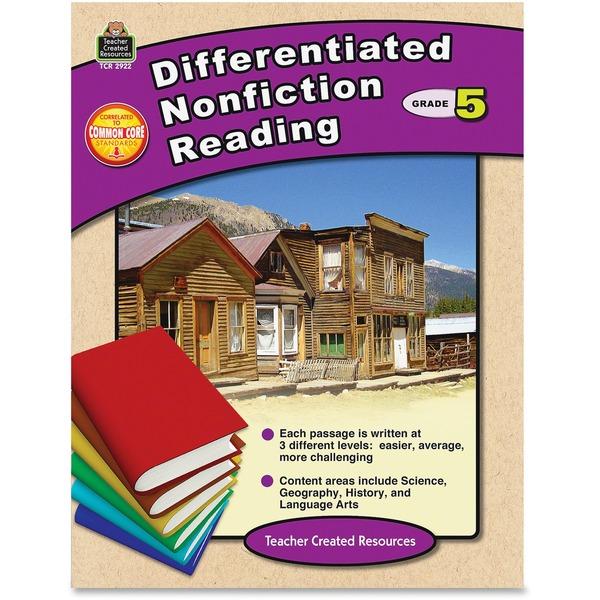 Teacher Created Resources Grade 5 Differentiated Reading Book Printed Book - Grade 5