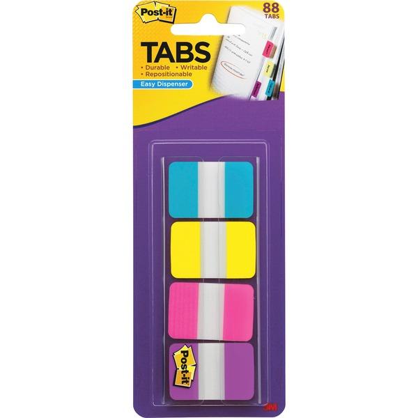 Post-it® Tabs - 88 Write-on Tab(s) - 1.50