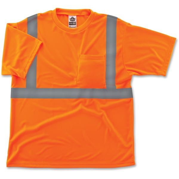 GloWear Class 2 Reflective Orange T-Shirt - Small Size