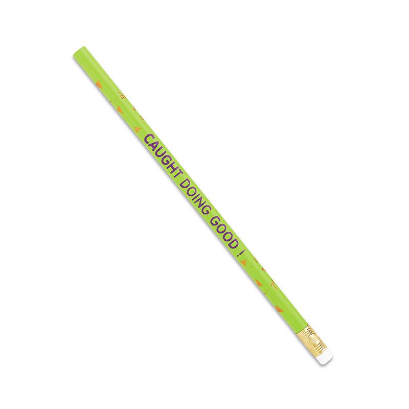 Moon Products Caught Doing Good Design Pencil - #2 Lead - Green Wood Barrel - 12 / Dozen