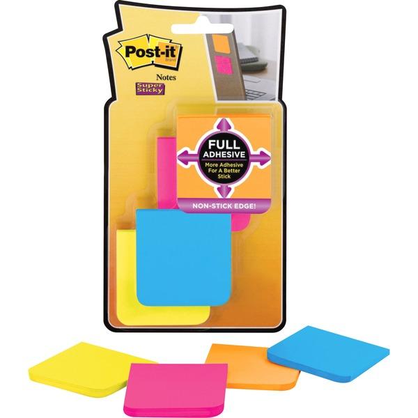 Post-it® Super Sticky Full Adhesive Notes - Rio de Janeiro Color Collection - 200 - 2