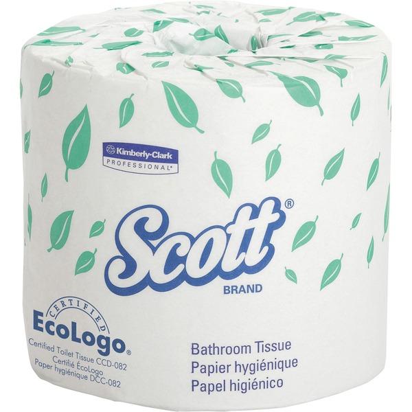 Scott Standard Bathroom Tissue - 1 Ply - 4