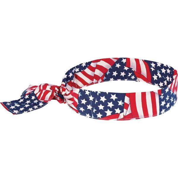  Chill- Its Evaporating Cooling Bandana - 1 Each - Red, White, Blue